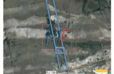 Excelente terreno para venda em campos no rio de janeiro com 10 mil m2, possibilidade de ampliação da area para 40 mil m2. ref 8630 -