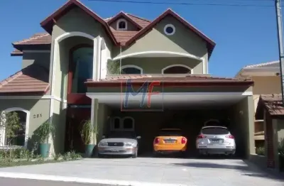 Casa no residencial morada dos lagos  barueri com  5 suítes,  6 vagas, 480 m² a.c., 560 m² terreno. aceita permutas. ref 10.885