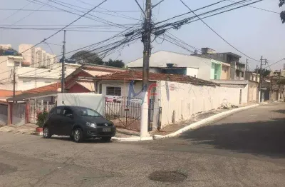 Ref 12.180 excelente terreno no bairro vila guarani (z sul), com 208 m² , casa velha para demolição, escriturado, 8 x 26 mtrs. próx. ao metrô.