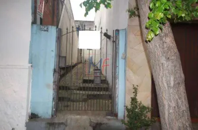 Ótimo terreno com casa antiga 212 m² e 154 m² a.c.,  2 dormitórios, sala, banheiro, salão nos fundos,  zc  zoneamento cambuci. - ref 12.278