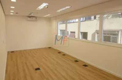 Ref 13.316- excelente conjunto comercial localizado no bairro jardim paulista, 31 m² de área útil,  1 banheiro, 1 vaga de garagem. alugado.