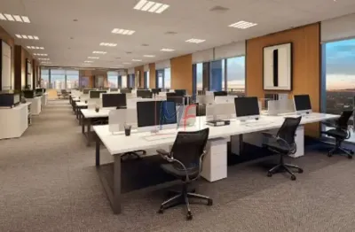 Ref: 15.293 - laje comercial no tatuapé, 2 andares unificados com 1600 m² (podendo ser dividas em 8 salas de 200m²/ entradas distintas).