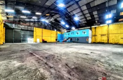 Ótimo galpão no jd. piratininga, 1800m² a.c., 2380m² a.t., 9 salas, refeitório, vestiários, entrada para carreta, 8 vagas, zona zc  (ref 17.563)