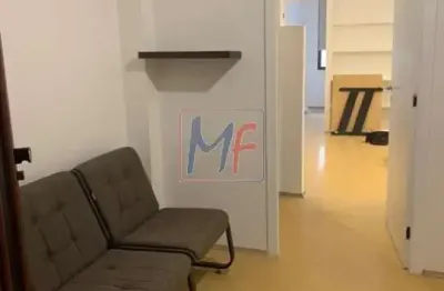 Excelente sala comercial na vila nova conceição, 35 m² a.u., com banheiro e 1 vaga. prox. metrô campo belo (ref 17.577)