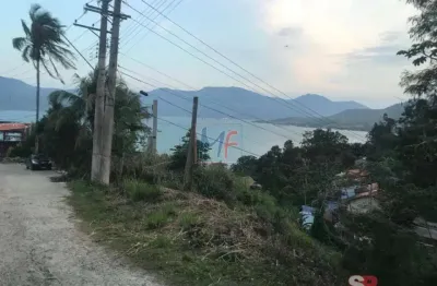 Excelente terreno no bairro cigarras - são sebastião - sp, 707 m², área em declive, vista para o mar. aceita permutas (ref 17.631)