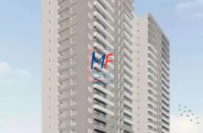 Excelente apto em mongaguá, 80 m² a.u.,  em construção e entrega janeiro de 2026, 2 dormitórios (1 suíte), sala, cozinha, varanda gourmet, 1 vaga e lazer (ref 18.162)