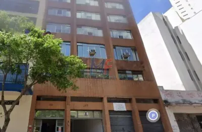 Excelente sala comercial na liberdade, com 45 m² a.u., banheiro e ótima localização  nas proximidades do metrô liberdade (ref 18.229)