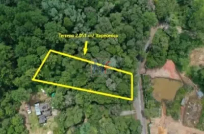 Excelente terreno no bairro lagoa da prata, em itapecerica da serra, com 2051 m² a.t., nas proximidades da rua diamante (ref 18.312)
