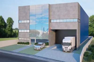 Excelente galpão  industrial em condominio  bairro parque industrial san josé,  cotia  - 1.138 m² a.c., 1.544 m², terreno , vestiário, ref 18.338