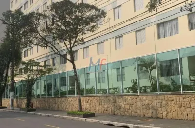 Ótimo apartamento no centro, 58m², 2 dorms, mobiliado, 1 vaga coberta, salão de festas , churrasqueira, quadra , playground ref (18.376).