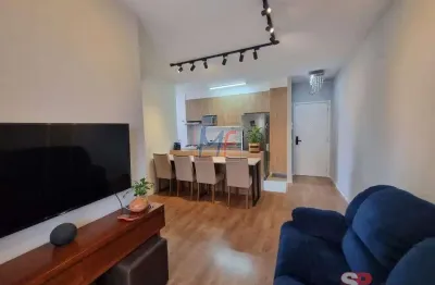 Excelente apto no catumbi, com 80m² a.u., 3 dormitórios (1 suíte), sala, lavanderia, área garden, 1 vaga coberta, lazer (ref 18.532)