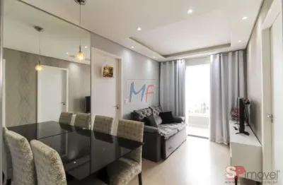 Excelente apto no brás, com 49m² a.u., 2 dormitórios, sala, cozinha, sacada envidraçada, 1 vaga, lazer (ref 18.554)