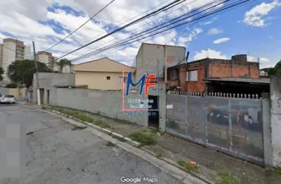 Excelente terreno na vila pierina, com 736 m²  e 38 m2 a.c. . ideal para construção de apartamentos, estacionamentos. zon. zm .(ref 18.618)