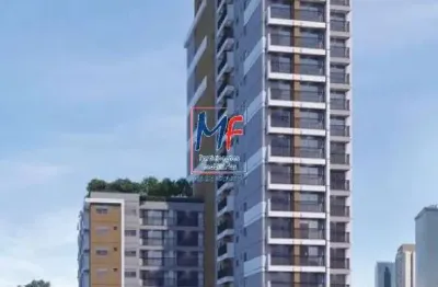 Excelente apto no Brooklin, com 40m² a.u., 2 dormitórios, sala, cozinha, banheiro, terraço, lazer (REF 18.794)