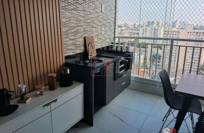 Excelente apto na vila guilherme, com 62m² a.u., 2 dormitórios (1 suíte), sala, cozinha planejada, varanda gourmet, 1 vaga, lazer (ref 19.285)