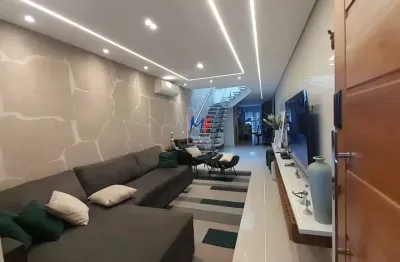 Excelente sobrado na vila granada, com 160m² a.u., 3 dormitórios (3 suítes), sala, cozinha, área gourmet (c/ vidro retrátil), 2 vagas (ref 19.506)