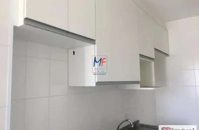 Excelente apto em barueri/sp, com 60m² a.u., 2 dormitórios (1 suíte), sala, cozinha, 2 vagas escrituradas, lazer. prox. parque municipal de barueri (ref 20.219)