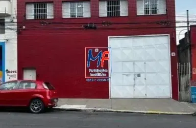 Excelente galpão localizado no bairro do sacomã, com 490 m²  a.c., 216 m² de terreno, pé direito alto com 6 m., 5 salas, 5 banheiros, 1 vaga.  zon.zm. ref: 19.789