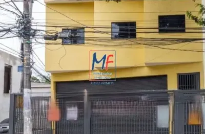 Excelente salão comercial  itaim paulista,  piso superior  com 220 m² de área construída,  terreno 246 m2, 2 testadas, churrasqueira e  2 banheiros. zeis 2 .  ref :19803