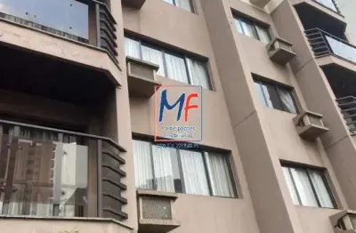Excelente flat no centro de são bernardo do campo/sp, com 52m² a.u., 1 dormitório, copa, banheiro, sala, terraço, 1 vaga, lazer (ref 19.610)
