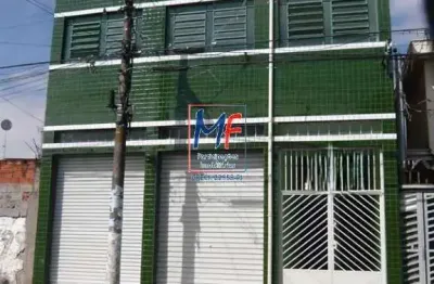 Excelente prédio comercial Jardim Brasil (Zona Norte SP), 540 m² a.u., com 3 salões amplos, copa, cozinha, refeitório, 3 vagas. Prox. Av. Roland Garros ZM -Zon (REF 20.122)