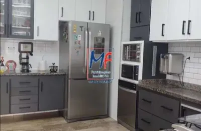 Excelente apartamento na praia grande/sp, com 136m² a.u., 3 dormitórios (1 suíte), sala, cozinha, dep. empregada, varanda, 2 vagas, lazer (ref 19.974)