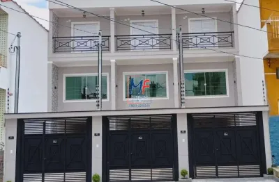 Excelente sobrado localizado no bairro parque vitória, com 122 m²  a.c., 3 dorms., (1 suíte), piso porcelanato, quintal com churrasqueira,  alarme, 2 vagas. ref: 19.527