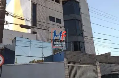 Excelente prédio comercial em são bernardo do campo, 665 m² a.u., com 3 andares, 8 banheiros, 17 salas grandes, auditório c/ capacidade para 100 pessoas (ref 19.902)