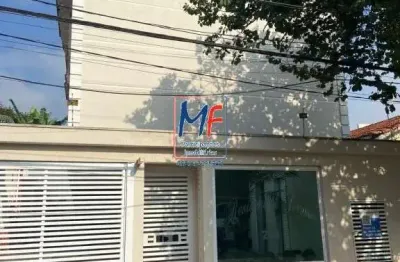 Excelente casa tipo sobrado, em condominio fechado , localizada no bairro vila pires, 125 m²  a.u., com 3 dormitórios, (1 suíte), terraço, 2 vagas. ref: 19.515