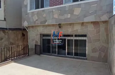 Excelente sobrado  bosque saúde, 206 m² a.u., terreno 248 m2,  3 dorm. (1 suíte), sala, varanda, cozinha, lavanderia, quintal, churrasqueira, edícula, 2 vagas (ref 20.061)