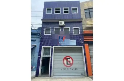 Prédio comercial com 3 pavimentos,  no brás/sp, com 228 m² área de terreno e 648 m² área construída, testada de 6 m, para fins comerciais. zde-1 - (ref:19.580).