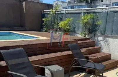 Excelente apto cobertura no panamby, 288m² a.u., 3 dormitórios (3 suítes), sala, cozinha, escritório, piscina, depósito, 5 vagas (ref 18.264)