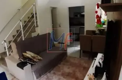 Ref  13.101 - belo sobrado em cond. fechado na vila vitório mazzei, sendo 2 suítes, lavabo, 1 vaga, 85 m² útil, a  8 min do shopping santana.