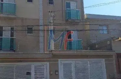 Excelente apartamento cobertura duplex,  na vila junqueira, 73 m² a.u., 2 dorms., 2 aptos por andar, 1 vaga, portão automático. ref: 19.493