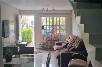 Ref 16.334 - lindo sobrado em condomínio de 110 m² , 3 quartos (1 suíte), sala, cozinha, banheiro, área de serviço, churrasqueira, 2 vagas.
