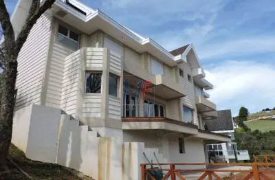 Ref 8505 - lindissima casa ,  nova no condominio portal de capivari ,  4 suítes, sendo 2 com  lareira , 350 m a.c. , terreno de 1.300 m2