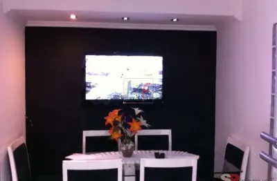 Ref: 15.558 sobrado cond. fechado no  demarchi ,140 m² a.u., 3 quartos, sala, cozinha ,churrasqueira, moveis planejados, 3 vagas e lazer.