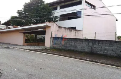 Ref: 14.043 - lindo sobrado no bairro vila irmãos arnoni, com 4 quartos sendo 2 suítes, sala, cozinha, lareira, piscina, 4 vagas, 371 m².