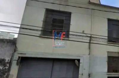 Excelente terreno localizado no bairro da mooca, com 2.800 m²  área construída e 2.517 m²  área terreno. zoneamento: zm. estuda parcelamento. ref: 20.280