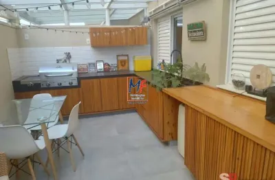 Excelente apto garden em barueri, com 105m² a.u., 2 dormitórios (1 suíte), sala, cozinha, área garden coberta com churrasqueira, 2 vagas, lazer (ref 20.212)