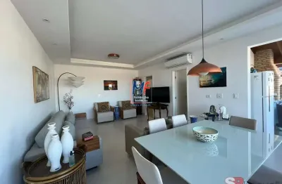 Excelente apto cobertura em ubatuba, 169 m² a.u., 3 dormitórios (3 suítes), sala, cozinha, escritório, lavanderia, churrasqueira, piscina. prox.  praia de itaguá (ref 19.925)