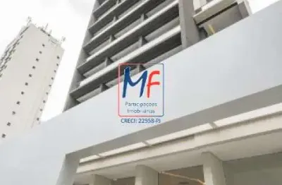 Excelente apto studio na vila olímpia, com 28m² a.u., 1 dormitório,  1 vaga, lazer. prox. shopping vila olímpia (ref 20.428)