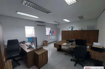 Excelente prédio comercia , 2 pavimentos ,190 m² a.u., 2 salas, 6 banheiros, galpão, recepção, depósito, 5 vagas. (ref 20.494)