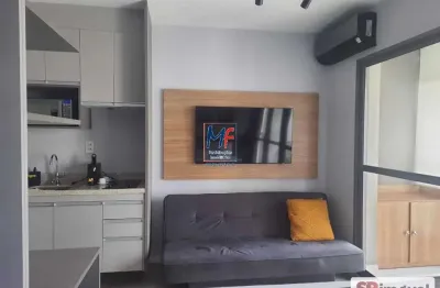 Excelente apto studio em indianópolis, com 25m² a.u., totalmente mobiliado , 1 dormitório, sala, cozinha, banheiro, varanda, lazer. prox. av. ibirapuera (ref 20.681)