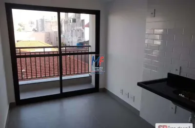 Excelente apto studio , 30m² a.u., 1 dormitório, sala, cozinha,  varanda, lazer. prox. metrô j.s. paulo(ref 20.719)