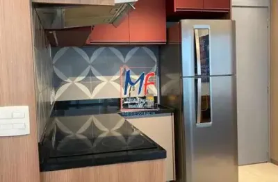 Excelente apto studio em indianópolis, com 44m² a.u., 1 dormitório, sala, cozinha, varanda, 1 vaga, lazer. prox. metrô moema (ref 20.675)