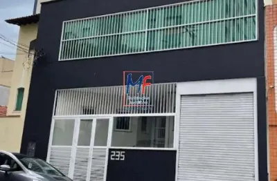 Excelente prédio comercial, com 560 m²a.t., dois andares e sub-solo.com salas amplas, 9 banheiros,6 vagas, copa. ref 20730