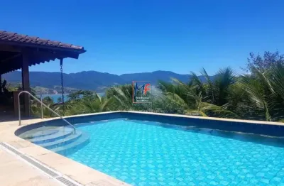 Excelente casa na praia do engenho d´água, em ilhabela/sp,  300 m² a.c., 1.960 m² a.t., 3 suítes, área gourmet, piscina, 3 vagas (ref 20.644)