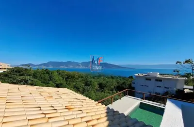 Excelente casa em cond. fechado em ilhabela,  525 m² a.c., 1.382 m² a.t., 6 suítes, sala,  jacuzzi, piscina, 4 vagas (ref 20.607)
