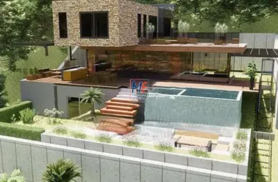 Excelente terreno cond. fechado , 840 m² , projeto aprovado para construção. prox. praias do viana e de siriúba (ref 20.648)